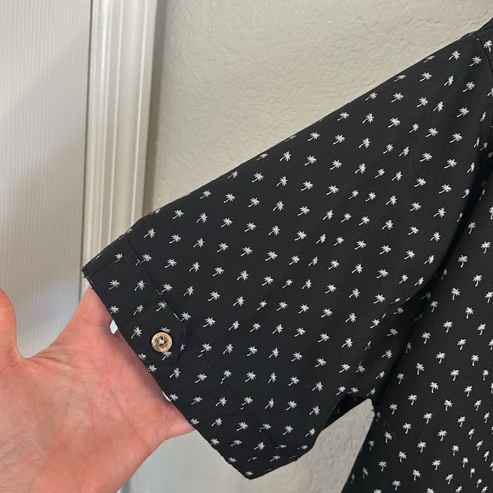 Men’s Palm Tree Print Button Down - image 5